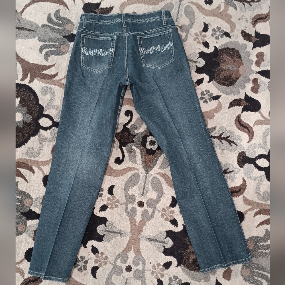 The Blues Denim JEANS Missy Size 11/12 Vintage Bootcut 32x32 - Picture 3 of 9